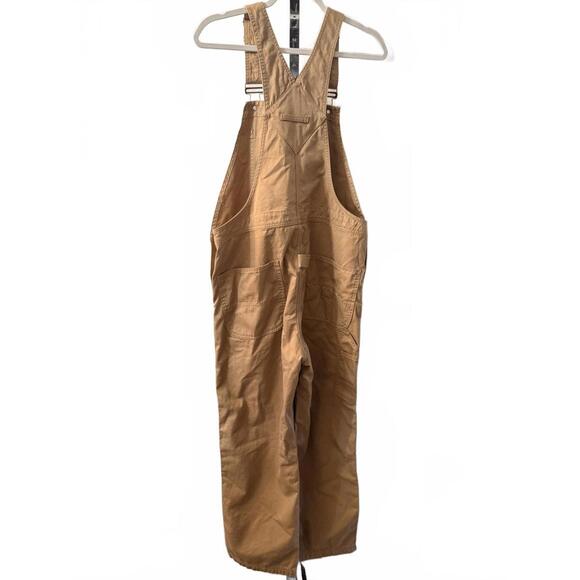 Tan Women's Denim Overalls - Picture 3 of 7